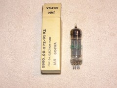 1 x JAN-6X4wa G.E. Tube*Mil Specs *Tested TV-7D/U*NOS*NIB*#6