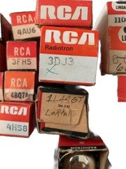 LOT of Electronic Tubes