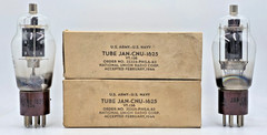 1625 JAN CNU 2 Tubes (New Old Stock) Test New 1 Year Warranty 807 VT-136 VT136