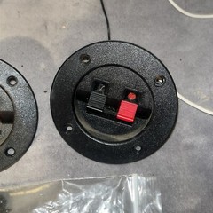 Used Set of Fisher ST-920 Quick Connect Speaker Wire Terminals & Screws