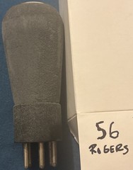Rogers Majestic 56-S 56S Balloon Tube Shielded Rectangle Dimple Foil Leaf Getter