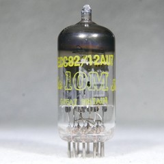 Rare Mullard 10M Master Series 12AU7/ECC82 Short Plate O-Getter UK 1966 Strong
