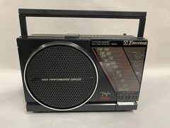 Vintage Emerson PM3912 AM/FM/TV/WB 4-Band Portable Radio (A10)