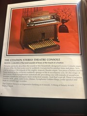 Lowrey Stereo Genie TG-98 Organ Dealer Brochure Catalog Original Advertising