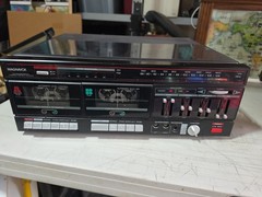 Magnavox MX 1800BK02 Black Integrated Compact Stereo System Record Player