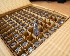 8 PCS 6N23P (E88CC / 6922 / 6DJ8) NOS VACUUM TUBES VOSKHOD. MIX. 1960-80’s.