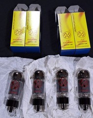 JJ 6L6GC Quad Matched Set Vacuum Tubes