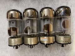 GE 6550 6550A KT88 Grey Plate Test Strong Matched Quad