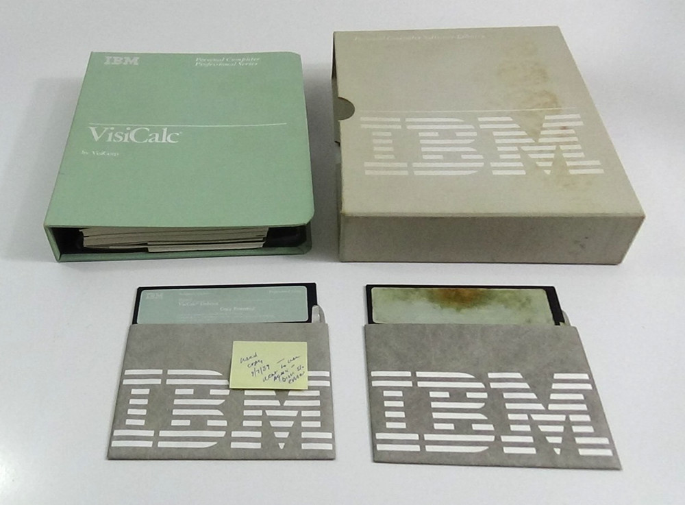 1982 IBM VisiCalc 6024004 Version 1.1 Personal Computer Professional Series #014