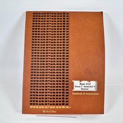 Vintage Original Marantz 4230 Stereo 2 Receiver Handbook of Instructions