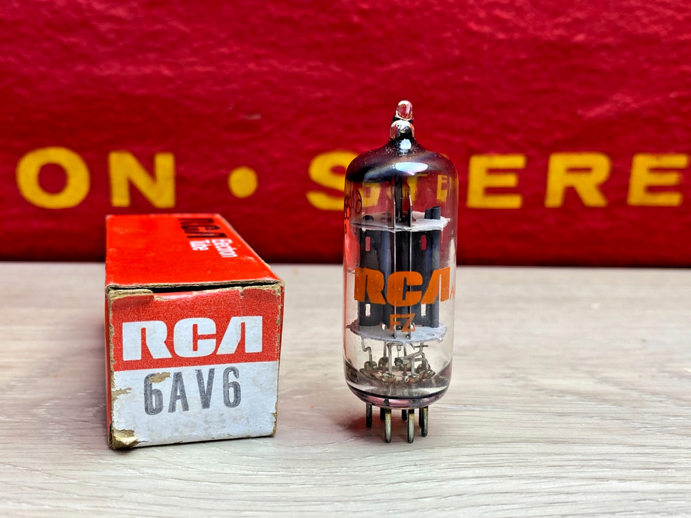 RCA 6AV6 Vacuum Tube Tested
