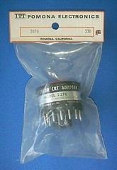 Vintage Pomona 2276 Color TV /CRT Test Adapter for Voltage, Resistance, & Video