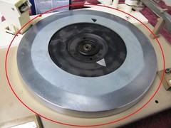 GARRARD A70 TYPE A Laboratory TURNTABLE Platter Non Magnetic Precision Balanced