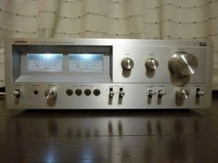 Victor JA-S22 Stereo Integrated Amplifier DC Amp 40W VU Meter Phono Fully Works