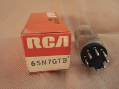 RCA Vintage Electron Tube – 6SN7GTB -Same Day Shipping (Mon-Sat)