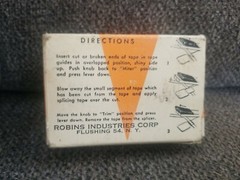 Robins Gibson Girl Junior Tape Splicer Model TS4a-4JR with Box 1/1 on Ebay