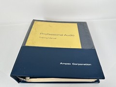 Ampex Professional Audio AG-440C Recorder/Reproducer Training Manual #2