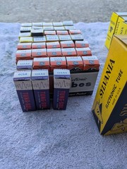 (74) Sylvania/GE/RCA/Amperex/Tung-Sol Electronic Tubes NOS