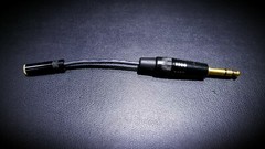 -20dB Headphone Attenuation Cable Female 3.5mm to 6.3MM Male | Amazing for IEM’s