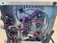 Vintage Tube Amplifier Chassis – Mono Project – Phono/Mic/Tuner – Parts Only
