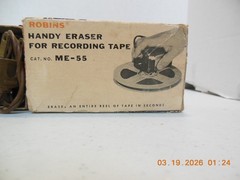 Robins Handy Eraser For Recording Tape ME-55 /With instructions