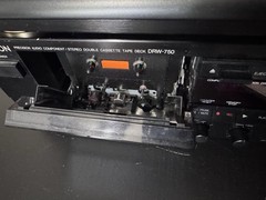 Denon DRW-750 Dual Cassette Deck + TU-460 Tuner Tested w/ 6 TDK Tapes