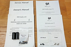 Technics SA-303 rebuild restoration recap capacitor upgrade kit fix repair