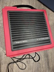 Realistic Model 14-908 FM/AM/8 Track Portable Stereo Red 24 8 Track Tapes