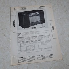 Coronado Photofact Manual 43-8213 Radio 1948 Illustrated Vintage Service