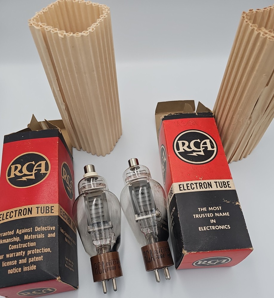 Matched Pair RCA 812A Transmitting Tubes In Boxes Vintage Ham Radio Untested