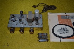 LAFAYETTE mod KT-92 5 watt push pull high fidelity amp kit built and working