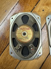 1950’s Celestion Alnico Midrange Wide-Range Speakers Pair England