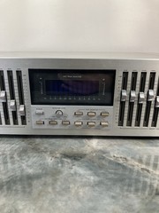 Sansui SE-8 Stereo Graphic Equalizer Blue-Light Spectrum Analyzer No Power