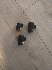 3 Quick Push on Transformer Connect 75-300 OHM for Indoor TV, Black Color