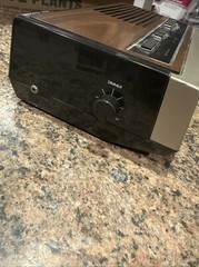 Vintage Ken-Tech R-1700, AM/FM Alarm Clock Radio. Works.