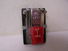 AKAI Audio Tape Splicer Cutter Trimmer Reel to Reel Made in Japan Collectible
