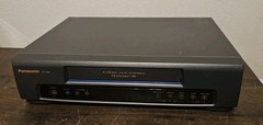 Panasonic VHS Player PV-7453 BlueLine VCR 4 Head Stereo Tested/Working