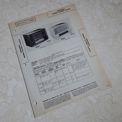 CORONADO Manual Radio Receiver 43-8305 43-8470 1960 Photofact Illustrated