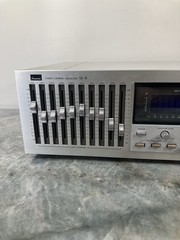 Sansui SE-8 Stereo Graphic Equalizer Blue-Light Spectrum Analyzer No Power