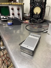 Vintage General Electric Portable Radio Model 7-2934A AM/FM/TV Sound/Weather