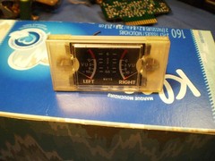 Akai X-1800SD used output VU meters left/right
