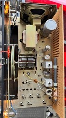LAFAYETTE EXPLOR-AIR MARK V Radio Receiver- Tested. Short Wave/AM
