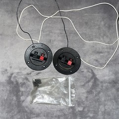 Used Set of Fisher ST-920 Quick Connect Speaker Wire Terminals & Screws