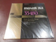 MAXELL XLII 35-180 EE REEL TO REEL Tape 10.5″ METAL REEL ** NEW **