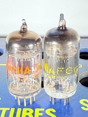 Pair Sylvania 6AN8 Tested Good Tube