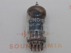 1x Tung-Sol 12AT7 D-getter Original Box – USA 1960s – Strong