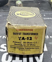 NOS Vintage Stancor Transformer TA-12