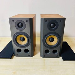 Sony SS-X3 Vintage Compact Bookshelf Speakers Pair 2-Way Stereo System
