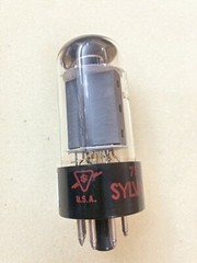 Sylvania 7591 7591A NOS Excellent Testing Values Red Prints