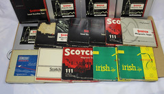 VTG Audio Devices,Audio Tape,Scotch 10.5″(1/4″) Metal Reel Tapes -Lot of 16